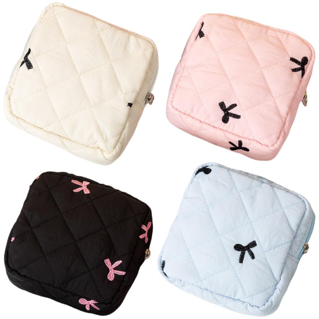 Sanitary Pad Holder Butterfly Knot Tampon Organizer Convenient and Fashionable Storage Solution for Feminine Products