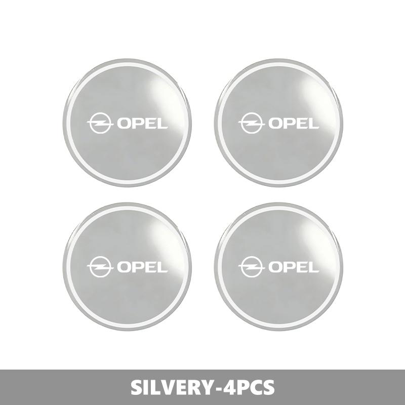 4Pcs Car Styling Wheel Center Caps Badge Tire Hub Sticker Decor For Opel Insignia Astra G J F K Vectra C H Corsa C B D Omega