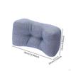Back Pillow Lumbar Comfort Breathable Support Cushion for Women Men Car