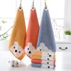 Bath Hangable Newborn Baby Cotton Cartoon Bear Saliva Towels Wipe Towels Face Towel Handkerchief