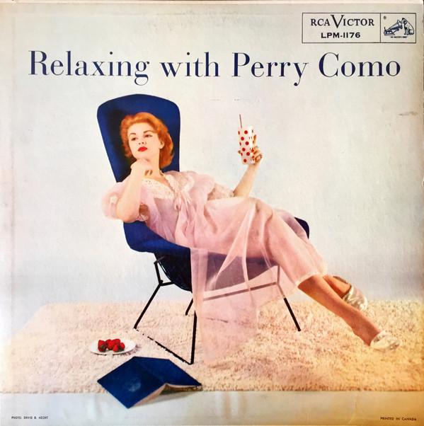 

LP Record PERRY COMO Relaxing With Perry Como LPM1176 RCA Victor 1956 Canada Pop Used