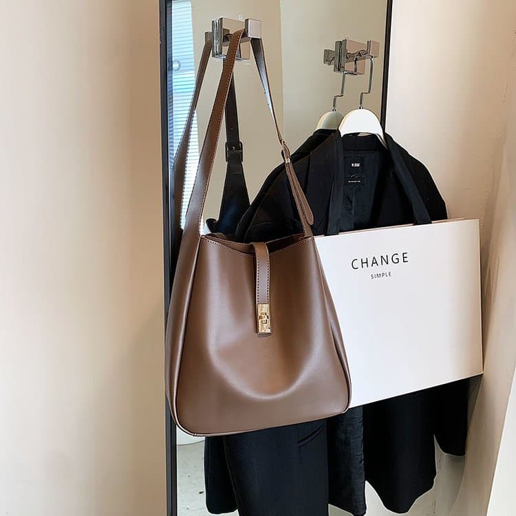 Retro große Umhängetasche Schulter-Beuteltasche