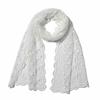 Elegant Embroidered Flower Lace Scarf Lightweight Breathable Mesh Female Headscarf Long Silk Scarf Spring
