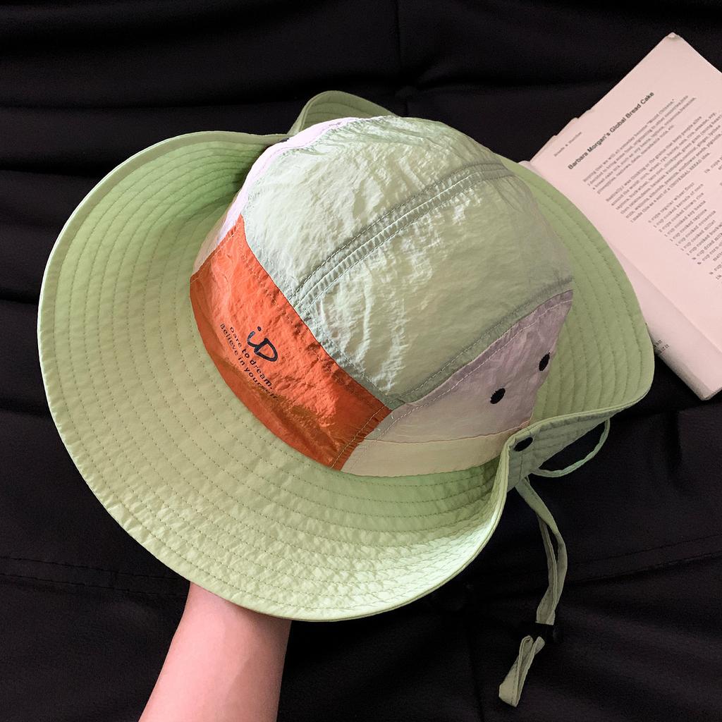 Japanese-style retro mountain-style quick-dry fisherman hat for women, suitable for outdoor hiking, mountaineering, and fishing, makes the face look