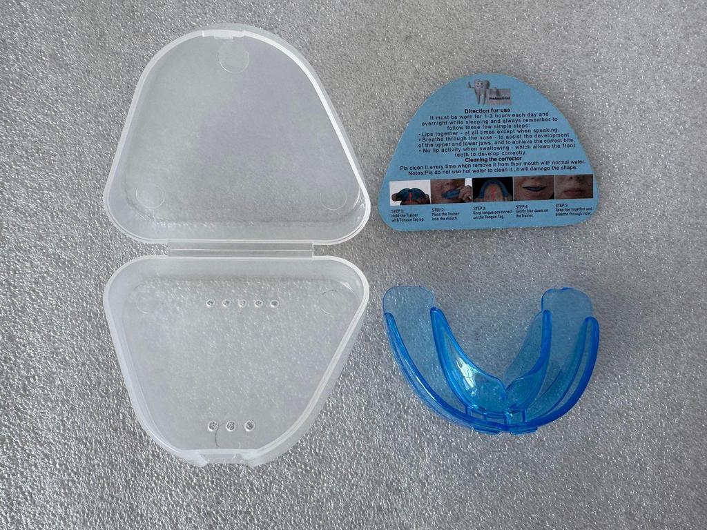 Adult Anti-Grinding Orthodontic Mouthguard & Silicone Aligners for Overbite Protection