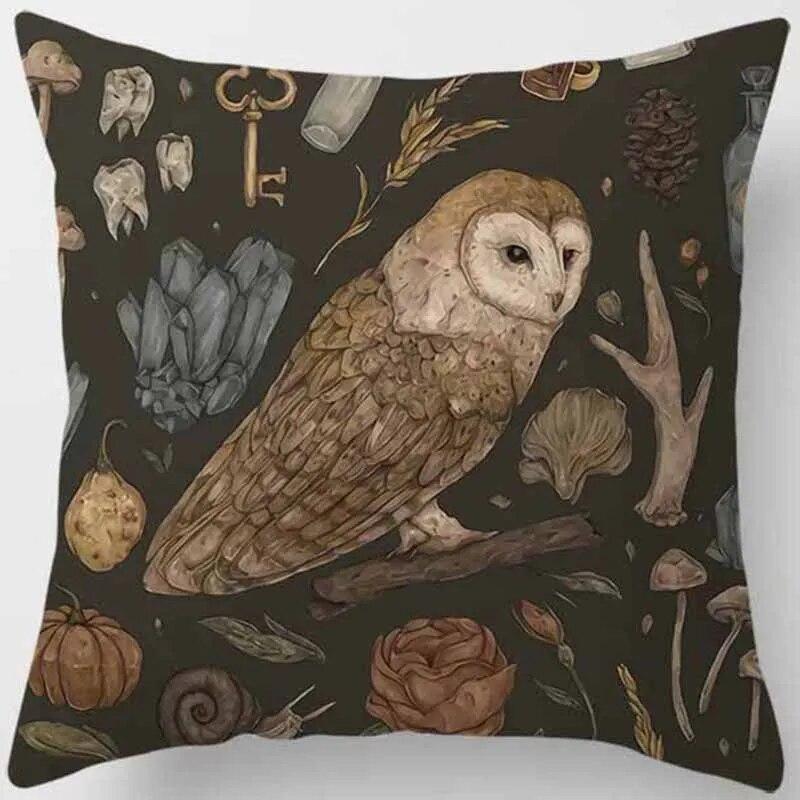 

Серия мультфильмов о животных и растенияхЧехлы для дивановОфисная наволочкаУкрашение из цветов персикаРадуга НаволочкаУкрашения для дома 40x40cm