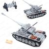 Militärischer Emir Kranvagn Schwerer Panzer Baustein Zusammenbau Moc WW2 Figuren König der Berge Waffen Modell Kindergeschenk Jungen Spielzeug