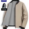 ROMON Men's Baseball Collar Casual Jacket