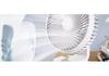 USB Rechargeable Portable Desktop Fan with Automatic Oscillation for Students and Classrooms.