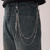 Personalized Punk Pendant Pants Chain For Women Men Fashion Metal Geometric Hollow Jeans Chain Body Jewelry Accessories