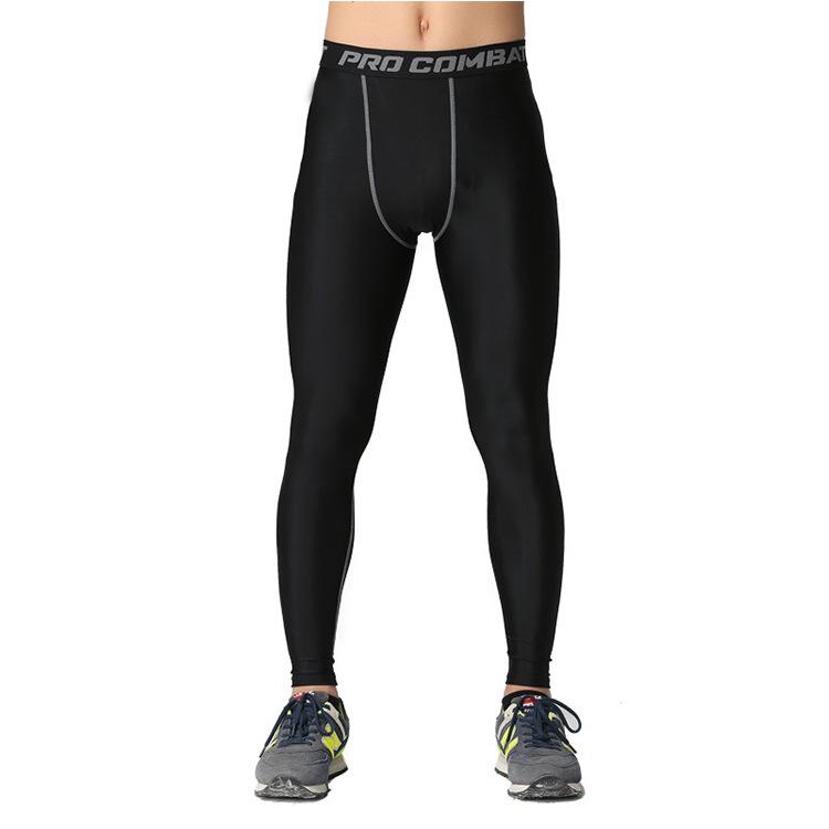 Herren Schnelltrocknende Kompressions-Basketball- & Lauf-Leggings