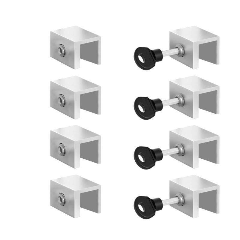 Sliding Window Lock with Key Vertical & Horizontal Window Security Lock Adjustable Window Stopper Lock Enduring