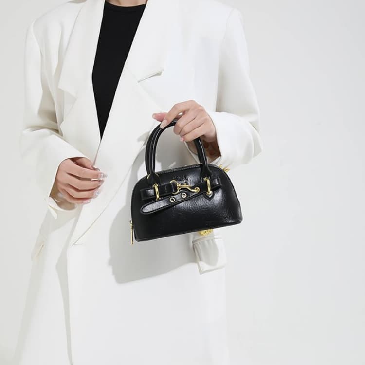 Mini-Muscheltasche Damen tragbare Umhängetasche