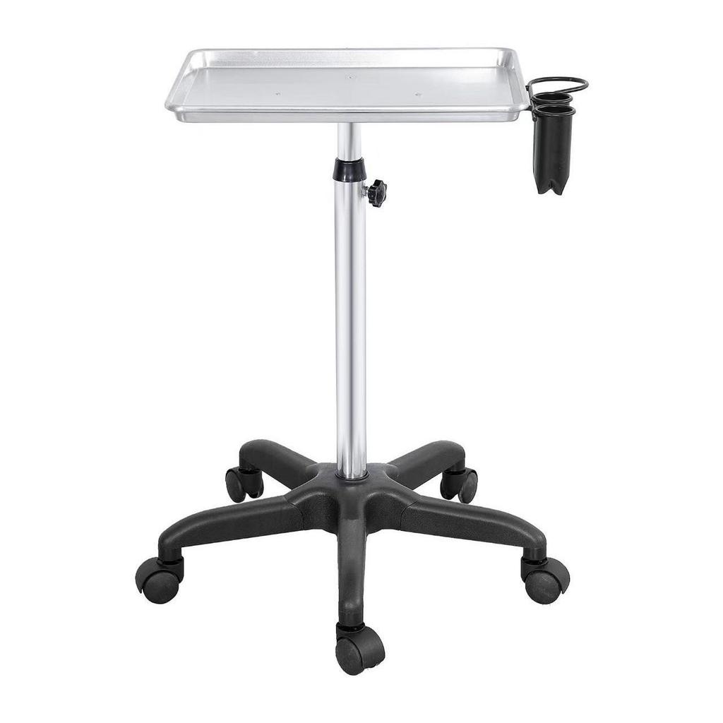 Carrello Portaoggetti da Salone/Estetica/Tatuaggi Regolabile - Portautensili a Rotelle