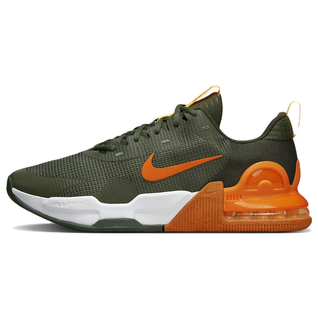 New Nike Air Max Alpha Trainer 5 'Cargo Khaki Safety Orange' DM0829-300