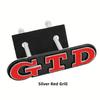 3D Metal Front Grille GTD Logo Emblem Rear Trunk Badge Stickers For Volkswagen VW Golf 2 4 5 6 7 R MK2 MK3 MK4 Car Accessories ZK7