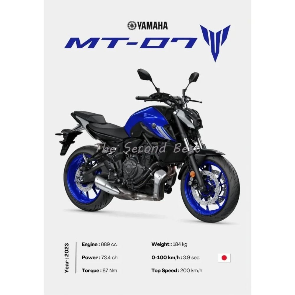 Vintage Japansk Motorcykel Metallplåtskylt Vardagsrum Väggdekor Modern Hemaccent