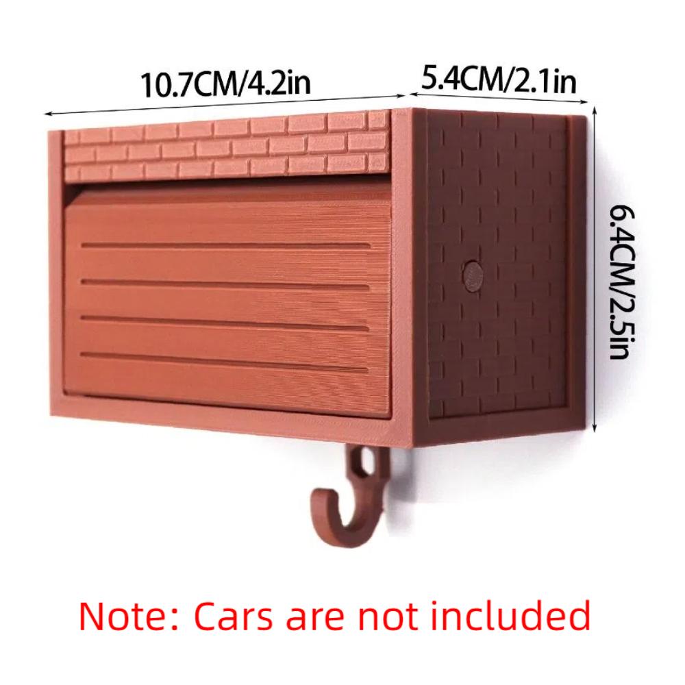 Creative Car Garage Key Holder with Opening Door Fun Key Organizer  Housewarming Gift