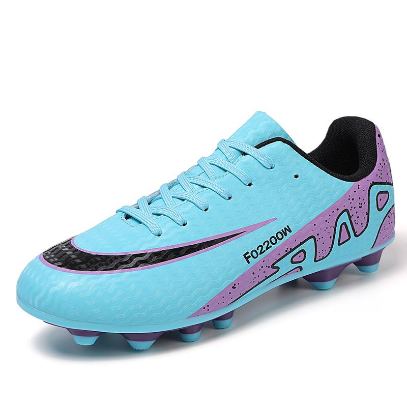 Nové Pánské Fotbalové Kopačky Ultralehké Protiskluzové Fg Sport Vnitřní Tráva Dospělí Kopačky Fotbalové Boty Umělý Trávník Futsal Pohodlné