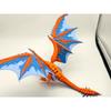 3D printed flying dragon multi joint movable dragon wing handmade children's toy gift