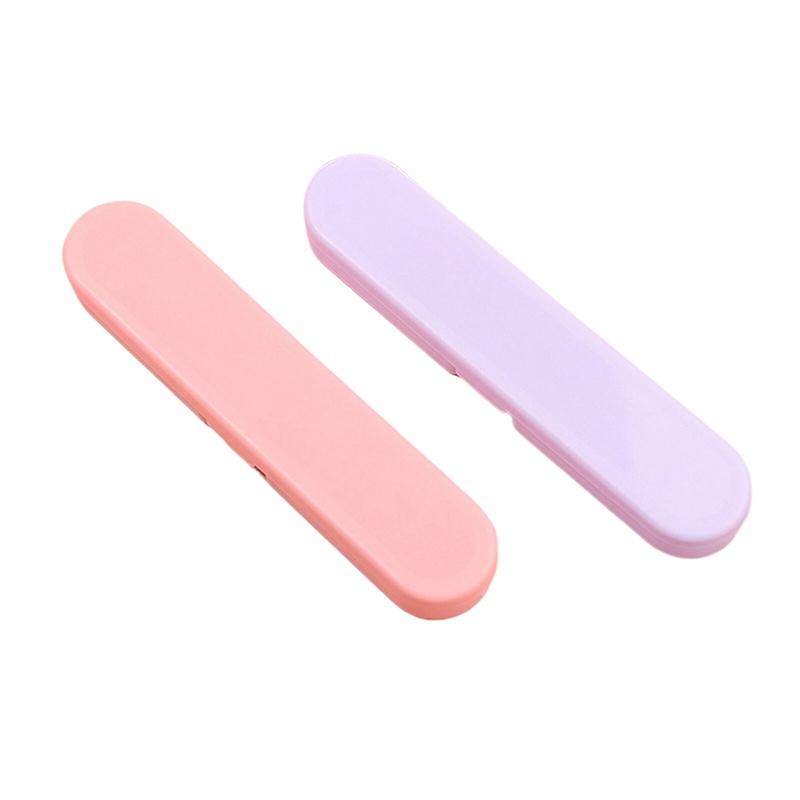 1/8 Pcs Portable Rectangle Nail Art Tool Empty Storage Box Tweezers Clippers Pens Polishing Nail Buffer Files Plastic Container
