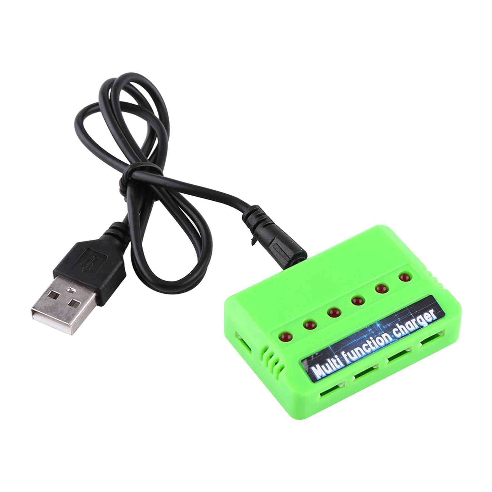 

6 in 1 Multi function Charger For Syma X5C Quadrotor Drone 3.7V Li po Battery