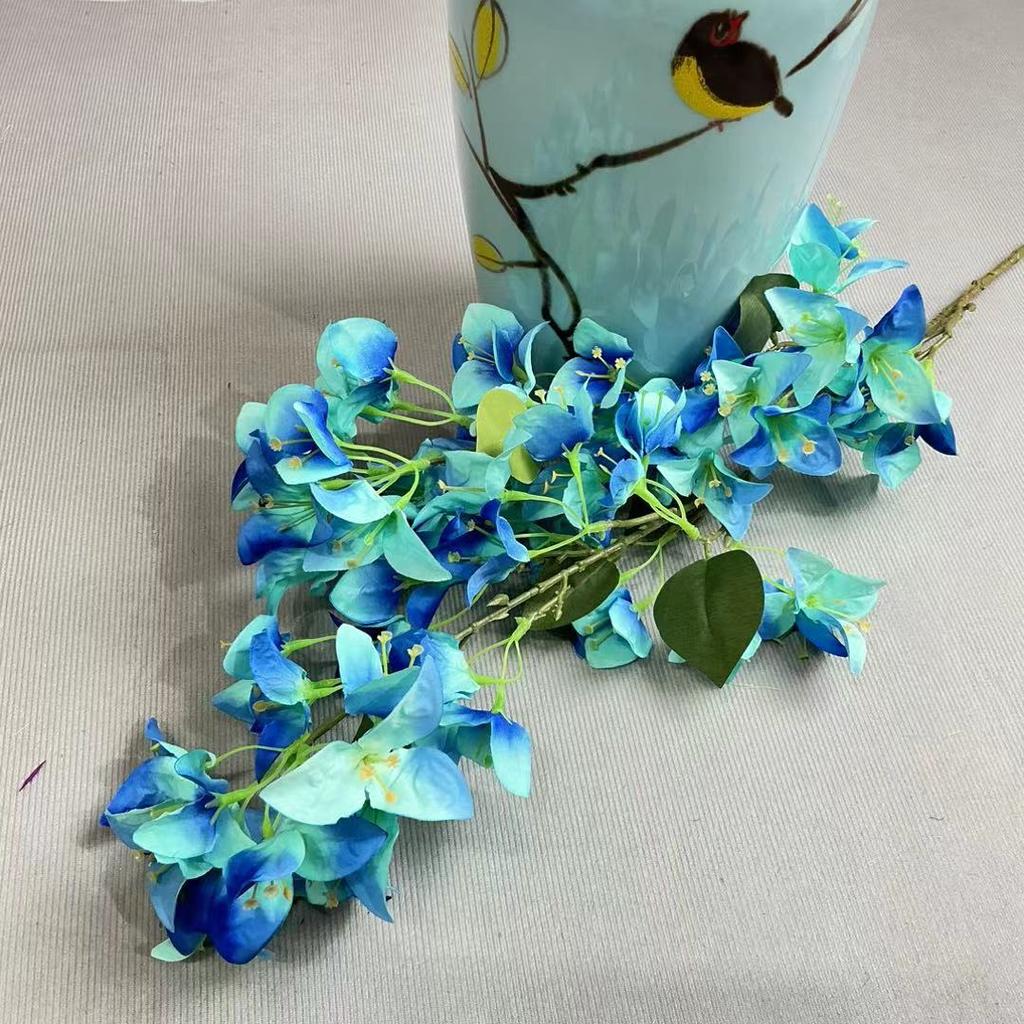 10pcs Artificial Bougainvillea Flower Silk Bougainvillea Tree Branch