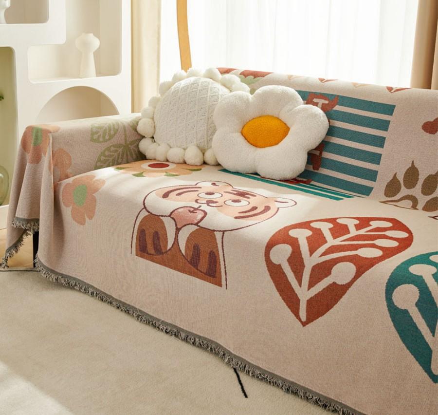 Nordic Style Knitted Blankets, Throw Blanket for Sofa, Bed Cover, Office Air Conditioning, Leisure Nap Blanket, Tapestry Shawl