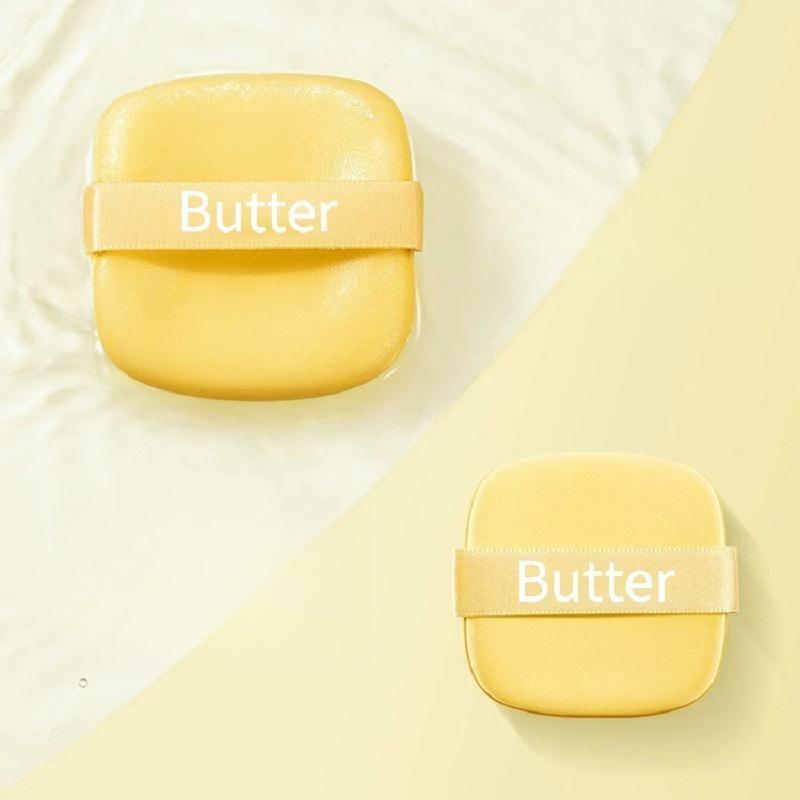 6Pcs butter puff biscuits wet and dry beauty blender makeup air cushion puff sponge air cushion foundation makeup puff
