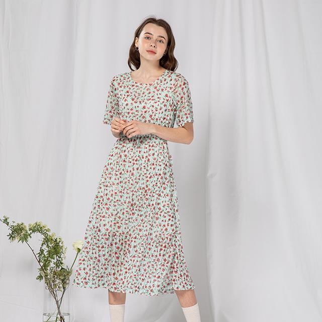 Raon Flower See Through A-Line Ops (Bu)