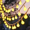 Outdoor Camping Party Decor Garland Lamp Battery Power Festoon LED Ball Star Light String Summer Garden Wedding Room Decoration
