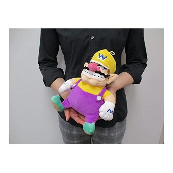 Super Mario Mario & Wario (S) Plush Set of 2 [Approx. 24cm & 25cm Tall] ALL STAR COLLECTION