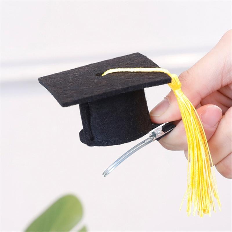Graduation Season Hair Clip for Student Graduation Hat Hairband Party Supply