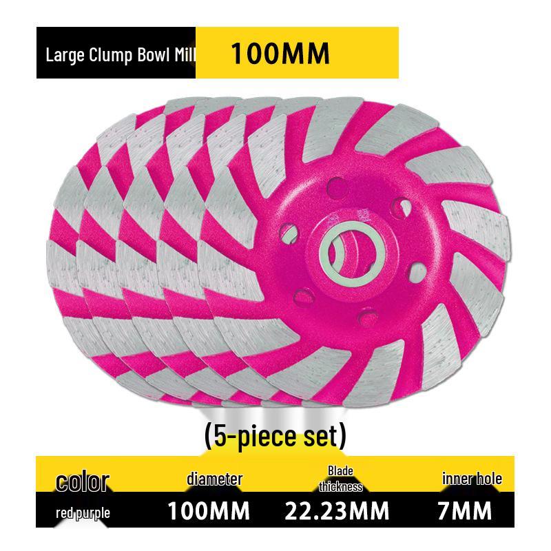 Diamond Grinding Disc for Angle Grinders - Marble, Stone, Concrete Floor Edging & Sanding Wheel