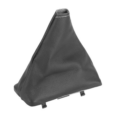 Schaltknaufmanschette Automatikgetriebe Griffabdeckung Schwarze Nähte mit Montagefuß 8R2Z7210AA Passend für Ford Falcon FG FGX