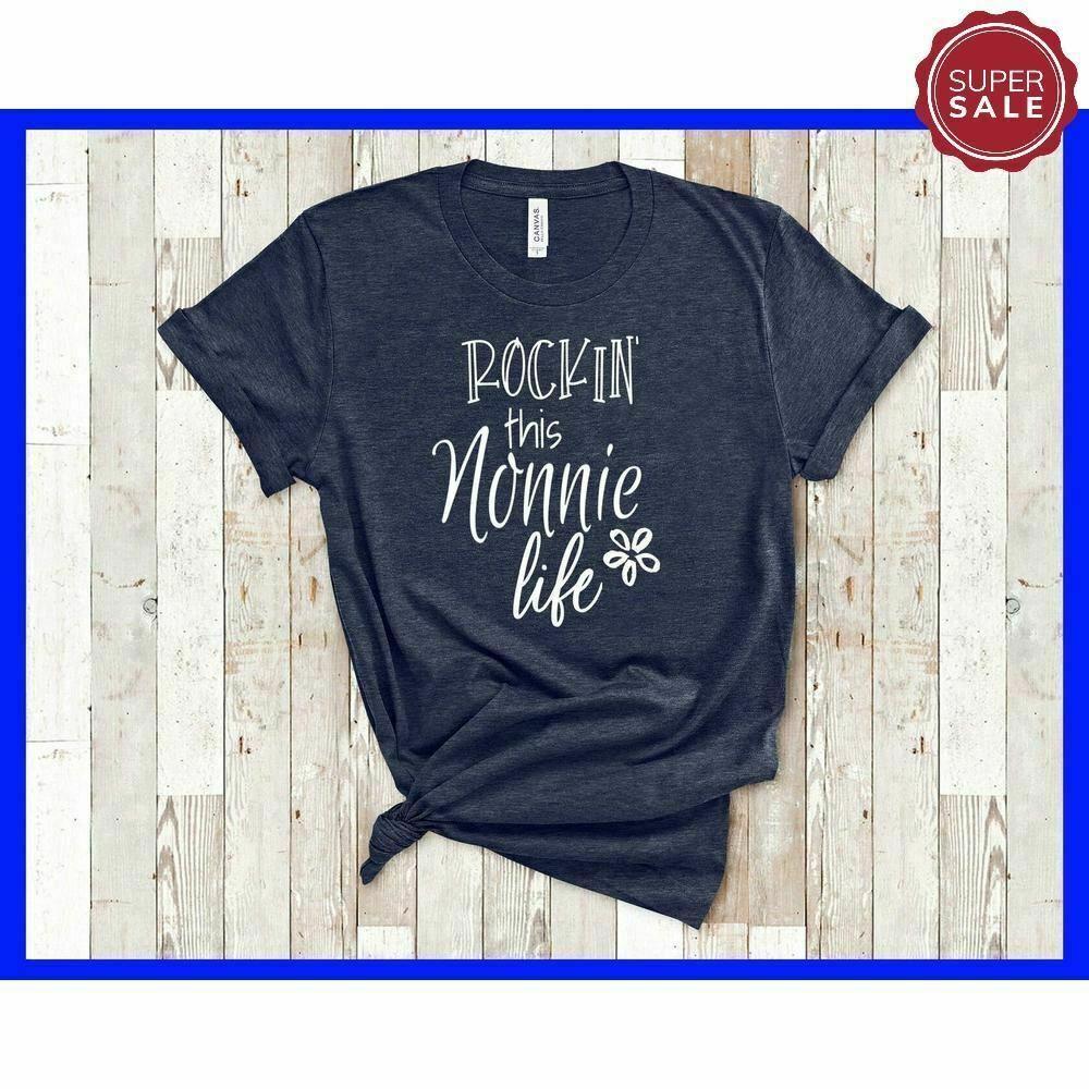 

Rockin This Life Nonnie Grandmother Funny Nonnie Grandmo Unisex T-shirts