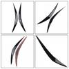 Car Styling Headlight Eyelids Chrome Trim Cover ABS