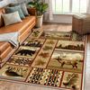 Four Seasons Country Carpet Retro Light Luxury Living Room Sofa Coffee Table Floor Mat Bed and Breakfast Bedroom Bedside Carpet Full Cover