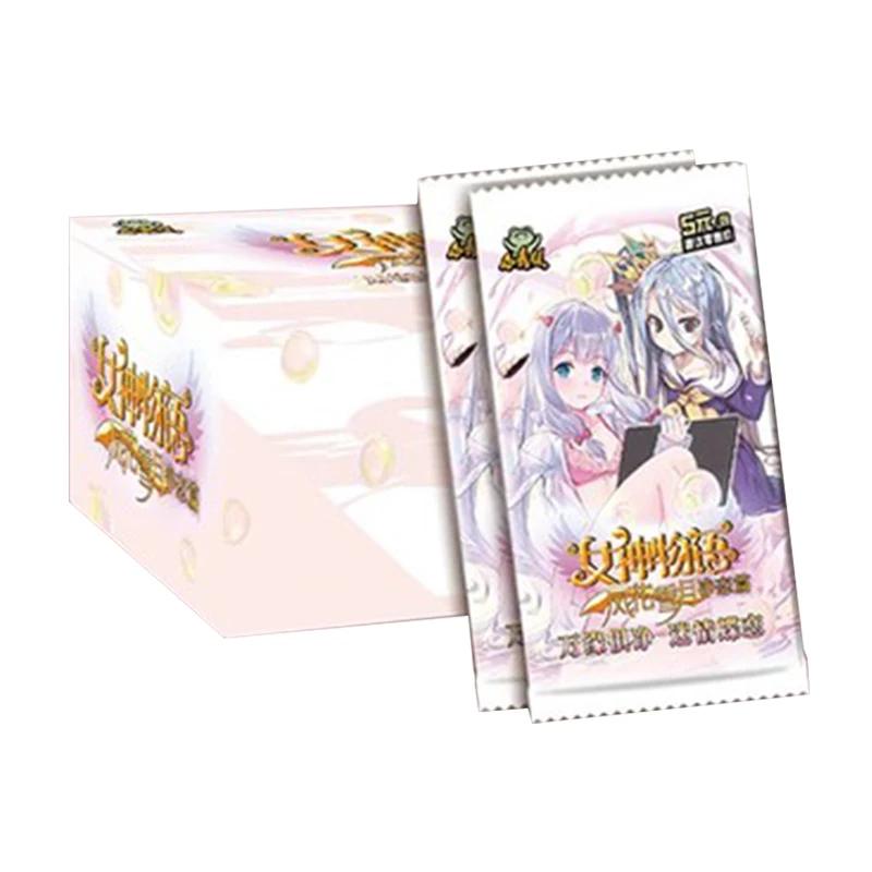 Goddess Story Cards Fufeng Chapter Colorful Flash Card Booster Box Rem Girl Anime Character Collection Card Games Toy Kid Gifts