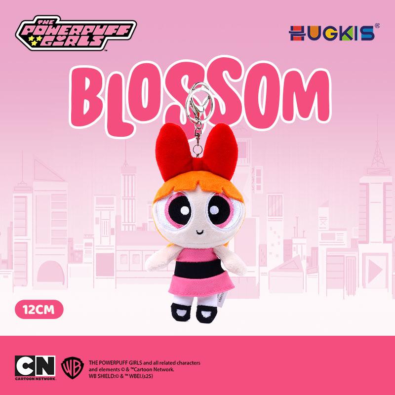 1-3pcs/set The Powerpuff Girls Keychain Stuffed Anime Swimming Cloak Pajamas Angel Style Cute Plush Toys Birthday Gift