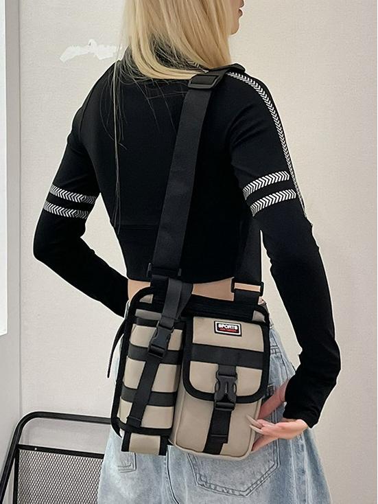 2025 Waterproof Crossbody Kettle Bag - Trendy, Wear-resistant, Single Shoulder, Casual Cool Style