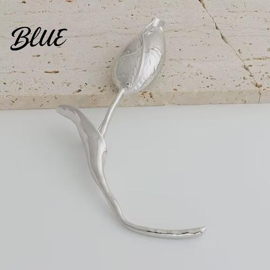 Handbag Charm Brooch Tulip Flower Metal Alloy Versatile Jacket Dress