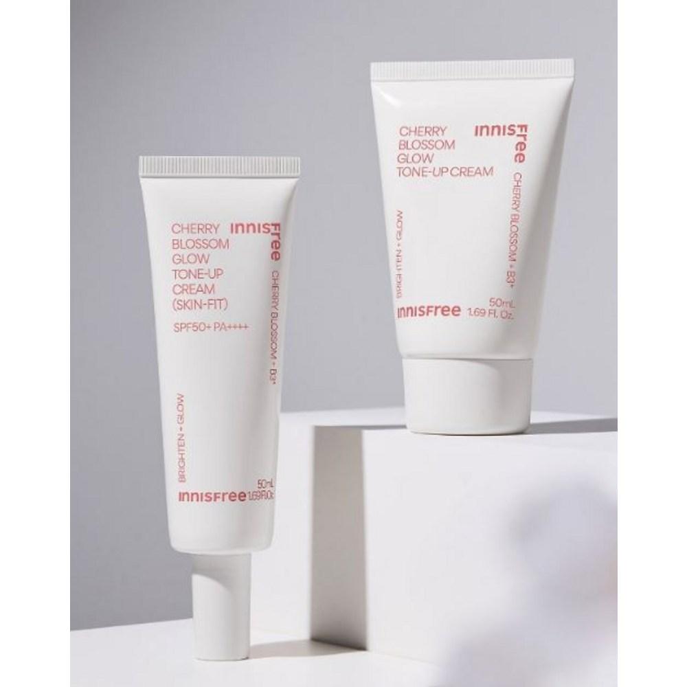 Innisfree Cherry Blossom Glow Tone Up Cream Pink, 50ml, 1 Stück