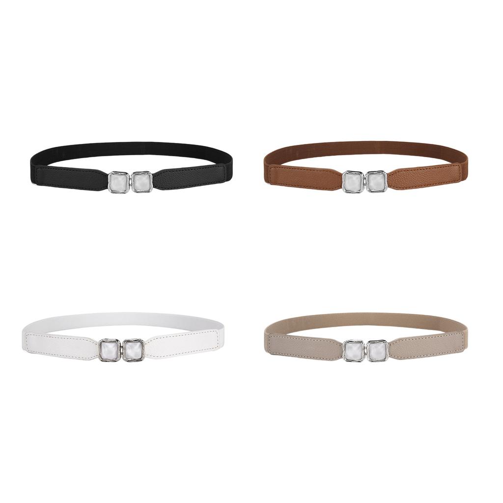 Simple Elastic Waist Belt For Women Dress Comfortable And Adjustable Stretchy Waiststrap For Various Occasion and Outfit
