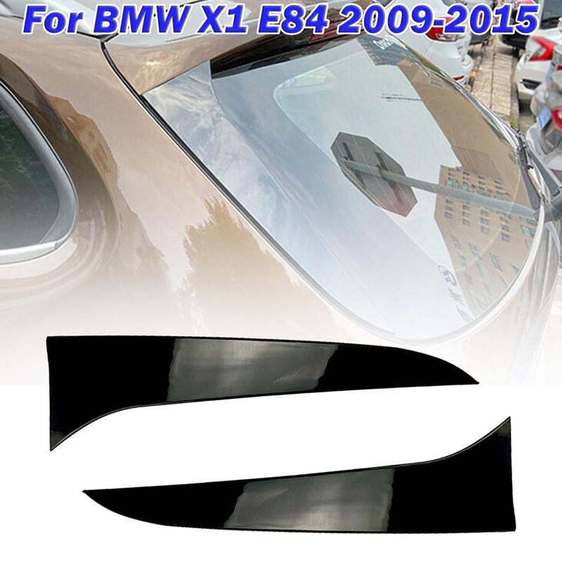 Gloss Black Car Rear Window Side Spoiler ABS Spoilers Canards Splitter Auto Accessories for BMW X1 E84 2009-2015