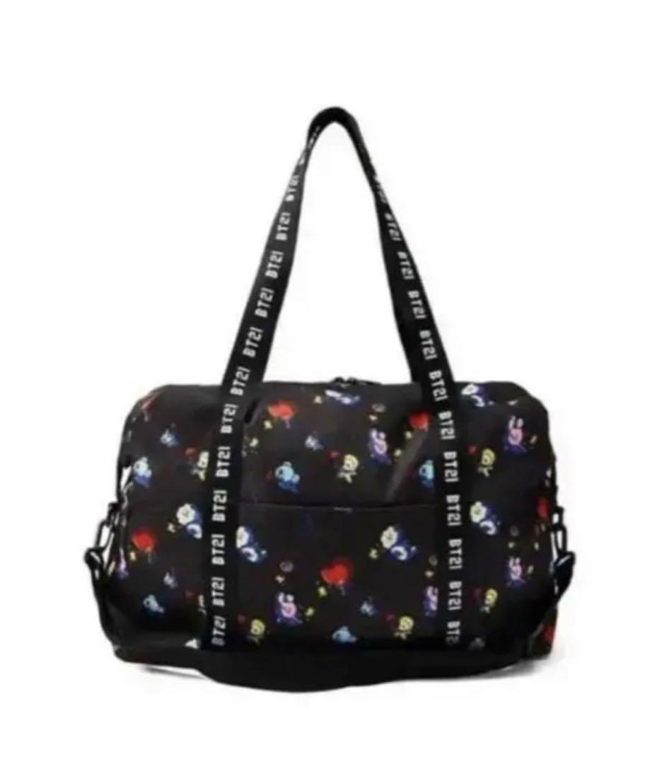

[USED] BT21 Official Space Squad Pattern Boston Bag