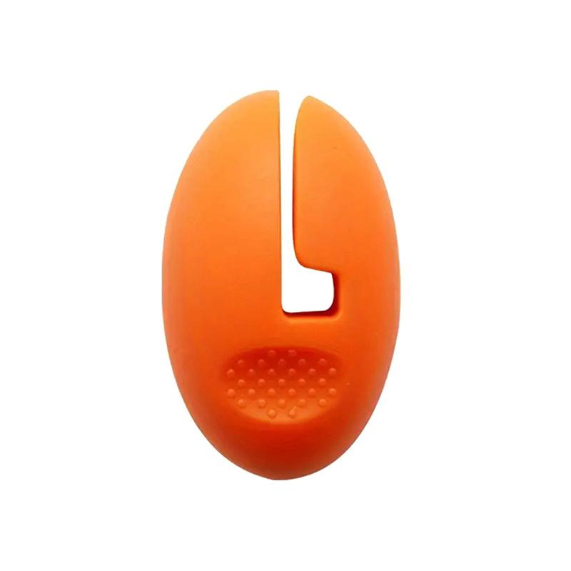 

Силиконовый держатель термометра, зажим, фиксированный зажим для зонда, держатель для зонда для приготовления конфет в кастрюле, держатель для кухонных гаджетов оранжевый