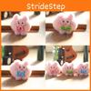 Cute Bow Piglet Keychain Cartoon Children Backpack Plush Pendant Gifts Doll