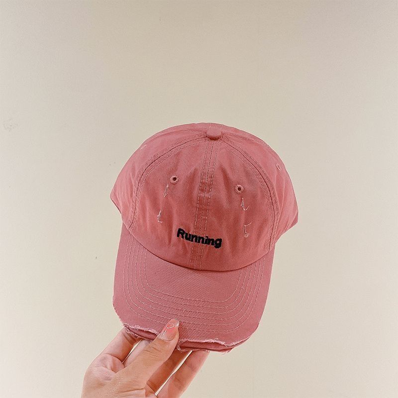

Childrens Baseball Cap Autumn Casual Sun Protection For Kids And Toddlers розовый