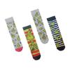 Trendy Monster Pop Christmas Socks for Men & Women - Cotton Festival Gift